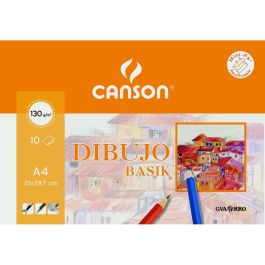 Canson Minipack Dibujo Basik 10 Hojas Liso 130 gr. 21x29,7 cm -Sobre Unitario- Precio: 1.8149993829. SKU: B1JYCM8FN7