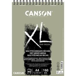 Canson Álbum Espiral A4 Touch Arenoso XL 40H 160 gr Gris -5U- Precio: 31.50000048. SKU: S8403214