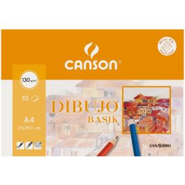 Papel Dibujo Basik Din A3+ 32,5X 46 cm Con Recuadro Minipack De 10 Hojas