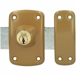 Cerradura Yale YV10DE -45/SC Metal Puertas Ø 23 mm
