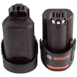 Set de cargador y baterías recargables BOSCH 1600A019R8 12 V