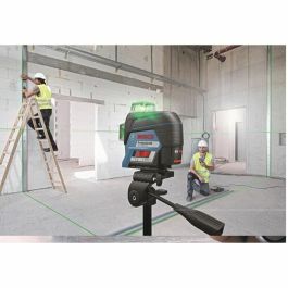 Bosch Professional GLL 3-80 CG Line Laser con líneas verdes con soporte BM1, placa de medición, bolsillo, en Lboxx - 0601063T03