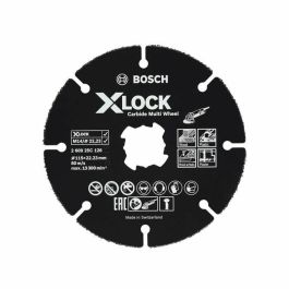 Disco de corte BOSCH X-Lock carburo Ø 115 mm Precio: 39.95000009. SKU: B17KZHBBH5