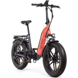 Ebike Luxor - Urban - Fat 20” X 4 - Bat. Integrada y Extraible - Negro/Coral Precio: 1189.88999965. SKU: B1HQ4SM4SP