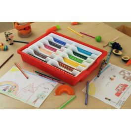 Stabilo Lápices De Colores Trio Thick C-Surtidos Pack Escolar 96 Ud