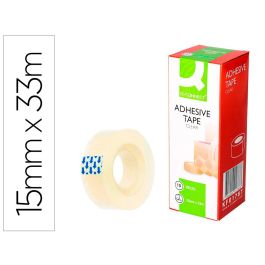 Cinta Adhesiva Q-Connect Transparente 33 Mt X 15 mm 10 unidades Precio: 5.79000004. SKU: B12C95S5NT