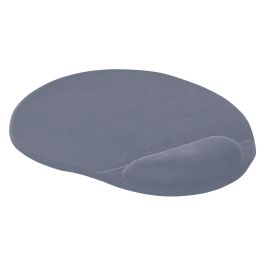 Alfombrilla Para Raton Q-Connect Con Reposamuñecas Ergonomica De Gel Gris Oscuro 262x225x25 mm