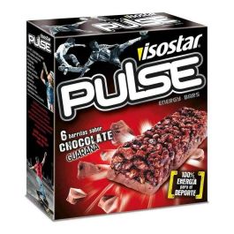 Barrita Energética Isostar Pulse Chocolate Guaraná (6 uds) Precio: 5.4090905. SKU: S4602319