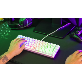 Teclado The G-Lab KEYZ-HYDROGEN-W/SP Blanco Precio: 33.2750003993. SKU: B1F2HSS2ZR