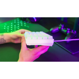 Teclado The G-Lab KEYZ-HYDROGEN-W/SP Blanco