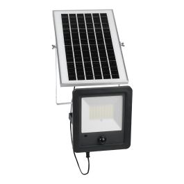 Foco proyector solar con sensor 100w 1.200lm 6.500k edm