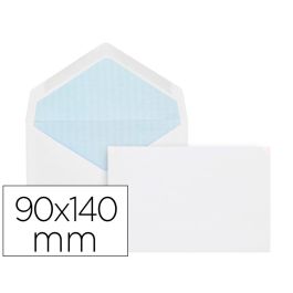 Sobre Liderpapel N.1 Blanco Minimo Normalizado 90x140 mm Engomado Solapa De Pico Caja De 500 Unidades Precio: 12.98999977. SKU: B12MGR5GFX