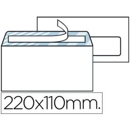 Sobre Liderpapel N.3 Blanco Din Americano Ventana Derecha 110x220 mm Tira De Silicona System Open Caja De 500 Unidad