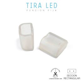 Edm Protector tapón final para tira de led, accesorios, transparente, ref: 31915-31916-31917-31918-31919-31920 Precio: 0.88999977. SKU: B1FK5ZT4L4