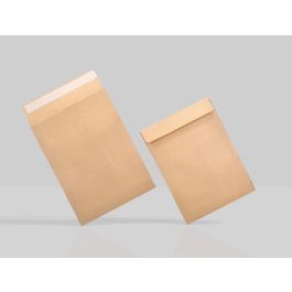 Sobre Liderpapel Bolsa N.5 Kraft Din C5 162x229 mm Tira De Silicona Caja De 250 Unidades