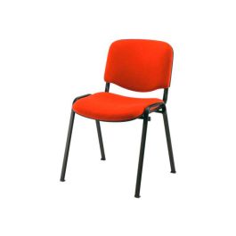 Silla Apilable Q-Connect Brazos Cortos Tapizada Sin Rueds 910 mm Alto 460 mm Largo440 mm Profundidad Roja Precio: 93.49999967. SKU: B19565M3NW