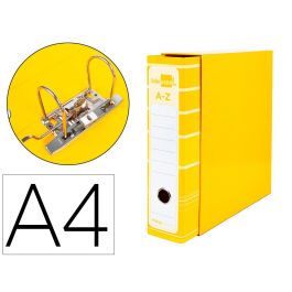 Archivador De Palanca Liderpapel A4 Filing System Forrado Sin Rado Lomo 80 mm Amarillo Con Caja Y Compresor Metal Precio: 5.7959004598. SKU: B19WK4NPGR