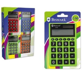 Bismark Calculadora c-50 8 dígitos c/surtidos Precio: 2.8314. SKU: B1E2B3QZR8