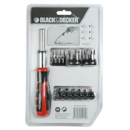 Juego de puntas con destornillador Black & Decker BDHT0-62130 29 Piezas