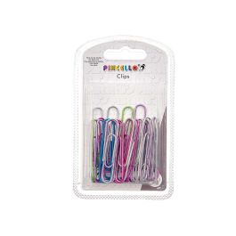 Set 30 Clips Metalizados Grd Pincello 7X12CM (24 Unidades) Set 30 Clips Metalizados Grd Pincello 7X12CM (24 Unidades)