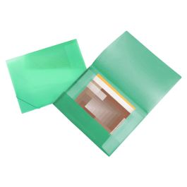 Carpeta Liderpapel Portadocumentos 44803 Solapas Polipropileno Din A3 Verde Translucido Lomo Flexible Precio: 3.50000002. SKU: B16ABGF6FS