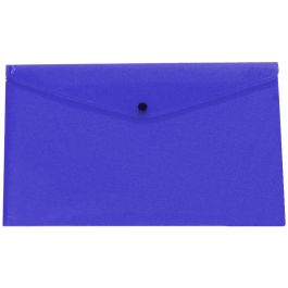 Carpeta Liderpapel Dossier Broche 44242 Polipropileno Din A3 Azul Translucido 10 unidades