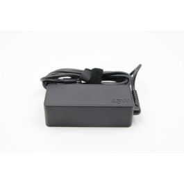 Lenovo 65W USB-C AC adapter, 100-240V input, multiple output voltages, compatible with Lenovo laptops, compact design. Lenovo 65W USB-C AC adapter, 100-240V input, multiple output voltages, compatible with Lenovo laptops, compact design.