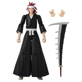 Bandai - Anime Heroes - Bleach - Figura Anime Heroes 17 cm - Abarai Renji - 36972 Multicolor