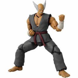 Figura de acción Tekken - Bandai - Heihachi Mishima - Dimensiones del juego - 17 cm