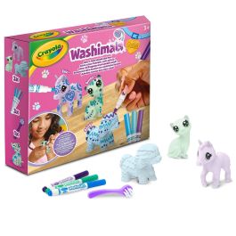 Washimals Pets Set 3 Mascotas Color Pastel 74-7511 Crayola