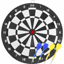 Sport And Fun Set de Diana y Dardos con 4 Dardos, Diámetro 25 cm Precio: 19.68999967. SKU: B15JJH7AQW