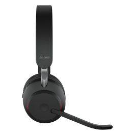 Jabra Evolve2 65 Stereo UC Auriculares Inalámbricos USB-A Negro con Estación de Carga y Link 380