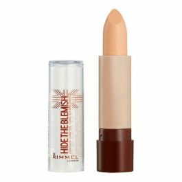 Rimmel London #001-ivory HIDE THE BLEMISH Corrector de Maquillaje Stick Alta Cobertura para Ojeras e Imperfecciones Tono Ivory 4,5g