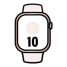 Apple Watch Series 10 GPS 46mm, Caja de Aluminio Oro Rosa con Correa Deportiva Rosa Rubor S/M, Pantalla Grande y Funciones Salud MWWT3QL/A Precio: 510.49999946. SKU: B158N8AC7Y