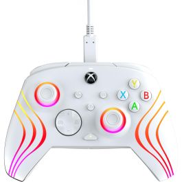PDP Controller kabelgebunden Afterglow Wave weiß para XBOX Series X
