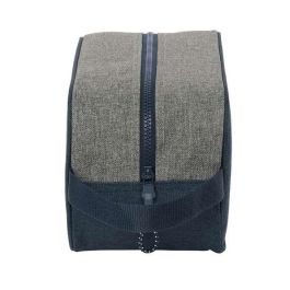 Zapatillero de Viaje Kappa Dark navy Gris Azul marino 29 x 15 x 14 cm Zapatillero de Viaje Kappa Dark navy Gris Azul marino 29 x 15 x 14 cm
