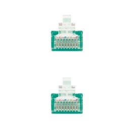 Nanocable Latiguillo Cable Red UTP Cat.6 RJ45 30cm Verde Modelo 10.20.0400-L30-GR