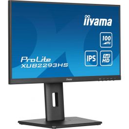 iiyama Monitor XUB2293HS-B6 21.5" (54.5cm) Full HD IPS 1ms HDMI DP 1 HDMI 1ms 100Hz Negro
