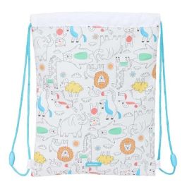 Bolsa Mochila con Cuerdas Safta Zoo Beige 26 x 34 x 1 cm