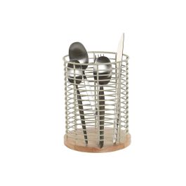 Cubertero Basicos DKD Home Decor Beige Gris 13.5 x 17 x 13.5 cm (2 Unidades) Cubertero Basicos DKD Home Decor Beige Gris 13.5 x 17 x 13.5 cm (2 Unidades)