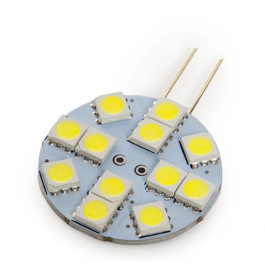 Bombilla LED G4 2.4W 180Lm 6000K 40.000H [KD-G4-12-2,4W-5050SMD-CW]