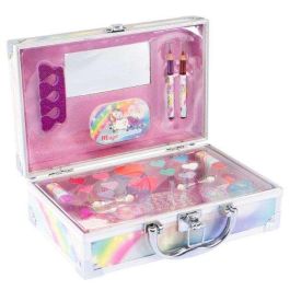 Maletín de maquillaje magic unicornio con maquillaje, brochas, pegatinas y espejo 25x18x9 cm Precio: 22.99. SKU: B13E3J3B57