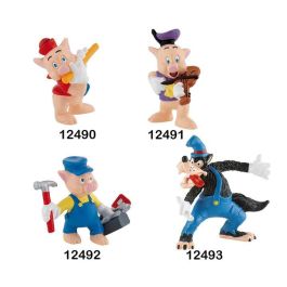 Bullyland Figura Cerdito con Flauta 5 cm, Edad Recomendada 3+ Años