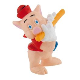 Bullyland Figura Cerdito con Flauta 5 cm, Edad Recomendada 3+ Años