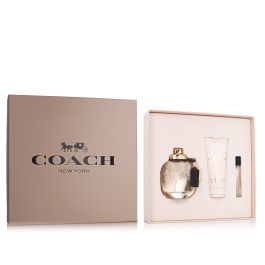 Set de Perfume Mujer Coach New York EDP 3 Piezas