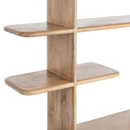 Estantería Natural Madera de Mango Salón 124 X 28 X 200 cm