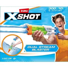 Pistola de agua x-shot small quad stream blaster con dos cañones 13'2x40'2x5'3cm - modelos surtidos Precio: 7.9618. SKU: B1E34RT6RF