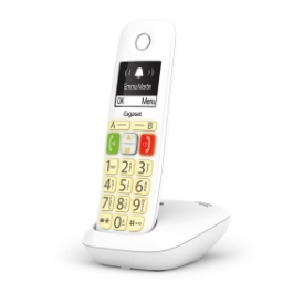 Gigaset E290 Duo Teléfono DECT/analógico Identificador de llamadas Blanco Gigaset E290 Duo Teléfono DECT/analógico Identificador de llamadas Blanco