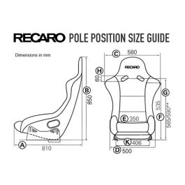 Asiento Recaro RC070770885 Negro