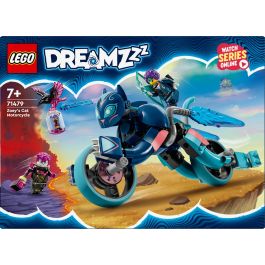 LEGO 71479 Moto Felina de Zoey DREAMZzz - Gato de Juguete Reconstruible 2 en 1, Se Transforma en Moto o Vehículo de Vuelo